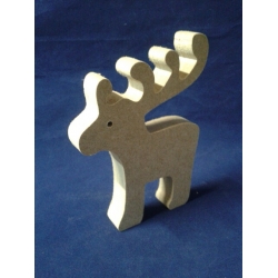 Renifer   MDF #16mm ,    12x8,5cm